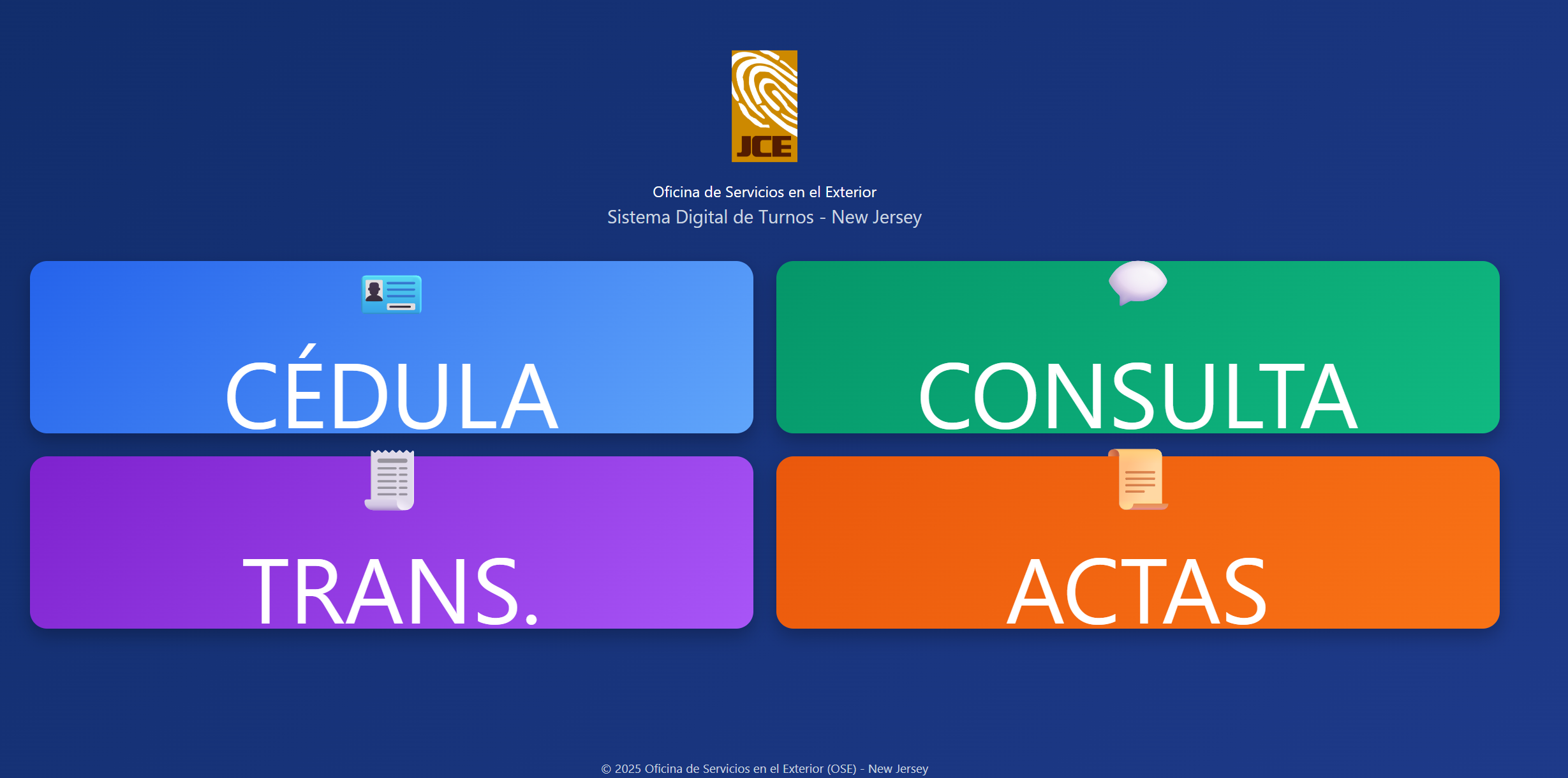 Generación de ticket por servicio